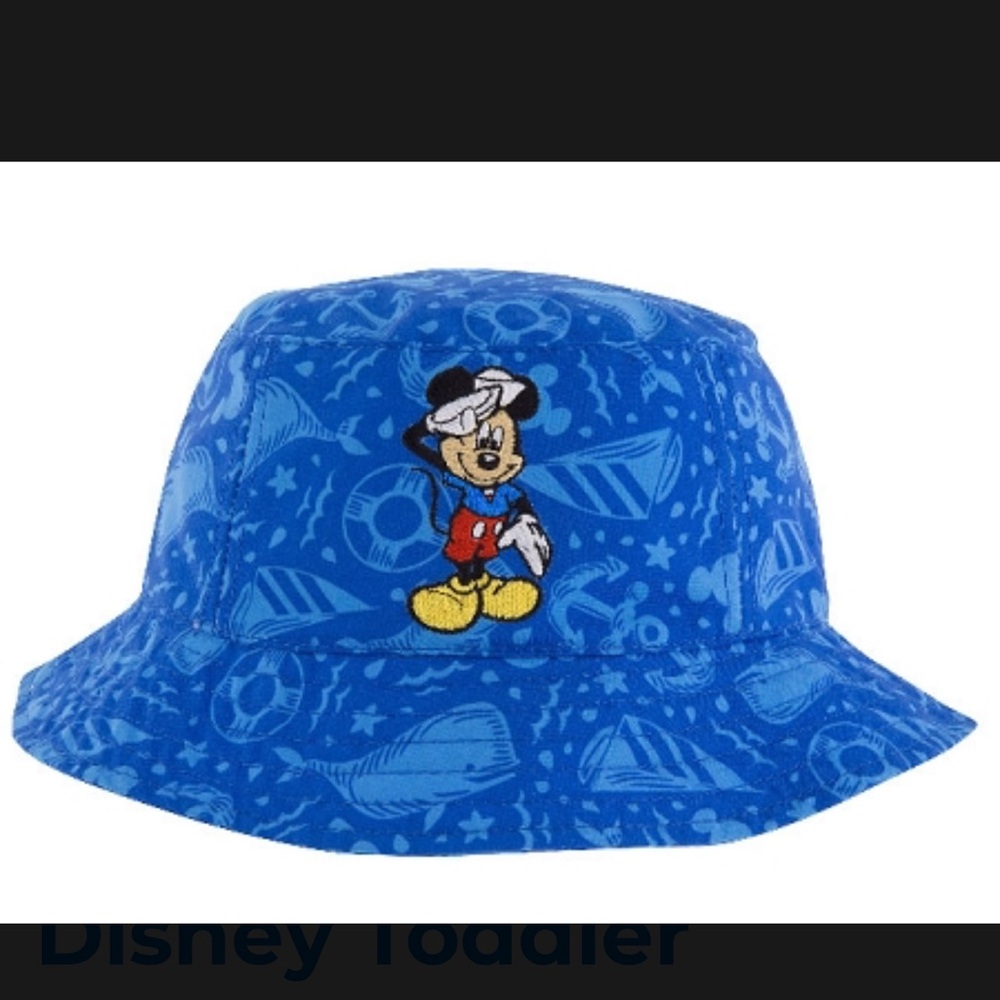 Blue Mickey Mouse Toddler Bucket Hat